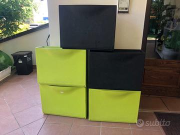 Portascarpe 2 colore nero 3 colore verde