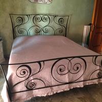letto matrimoniale in ferro 