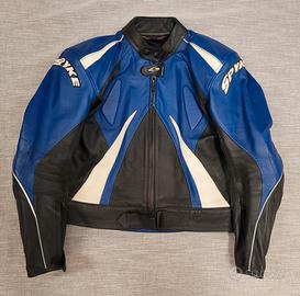 Giacca pelle moto Spike