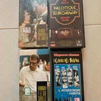 4 vhs collezione Woody Allen