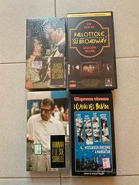 4 vhs collezione Woody Allen