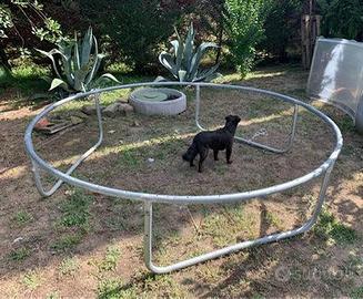 Steuttura telaio ferro rotondo, diametro 240