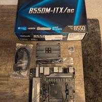 Scheda Madre Asrock B550M-ITX/AC (AM4)