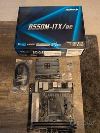 Scheda Madre Asrock B550M-ITX/AC (AM4)