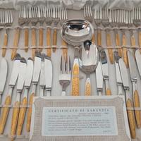 posateria acciaio+oro