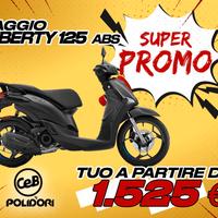 PIAGGIO LIBERTY 125 TUO A PARTIRE DA 1.525€ F.C. C