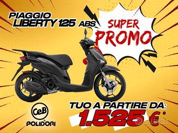 PIAGGIO LIBERTY 125 TUO A PARTIRE DA 1.525€ F.C. C
