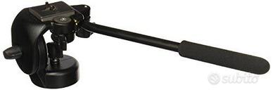 Manfrotto Testa Fluida a Base Piatta.