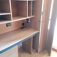 Mobile scrivania a scomparsa 