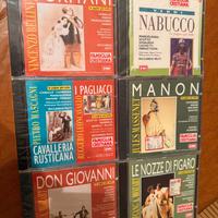 Set di n.6 CD audio opera lirica