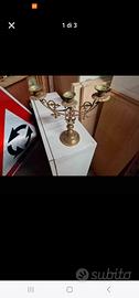 candelabri in ottone