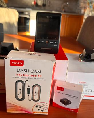 Kit dashcam VIOFOA329S completo pari a nuovo