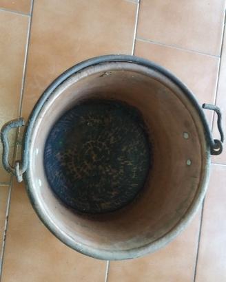 paiolo o caliera in rame