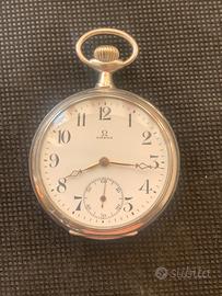 Orologio Omega da tasca argento