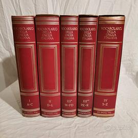 Dizionario Treccani 5 volumi