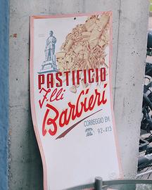 Pubblicità Vintage Pastificio Barbieri