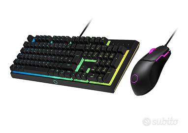tastiera meccanica pc gaming + mouse