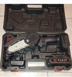 mini motosega a batteria 4 pollici 