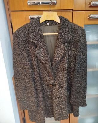 Pelliccia di Persiano Astrakan Vintage Sartoriale