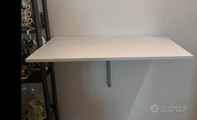 tavolo snack / scrivania a ribalta