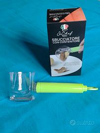 sbucciatore con contenitore Sì Chef - Galileo 