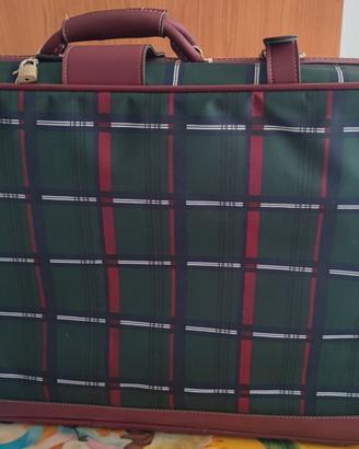 valigia con lucchetto nuova made in taly