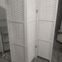 Separè paravento in legno