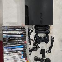 PS3 SLIM 160gb - 19 giochi - ps move