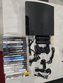 PS3 SLIM 160gb - 19 giochi - ps move