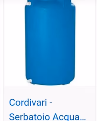 Cordivari Serbatoio Acqua