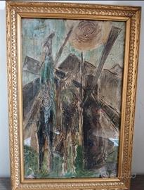 Dipinto olio su tela di Giuseppe Barsciglié I