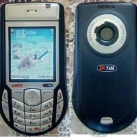 Telefono cellulare vintage nokia 6630 scocca batte