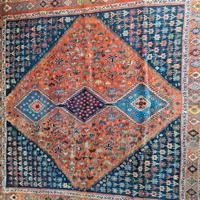 tappeto yalame 200x200 annodato in lana