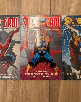 Super eroi le grandi saghi e leggende marvel