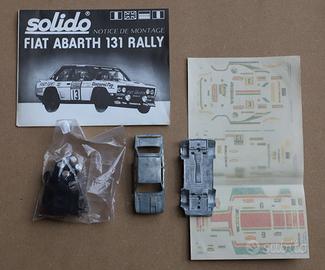Solido Abarth 131 Rally metallo 54K, 1/43, 3 decal