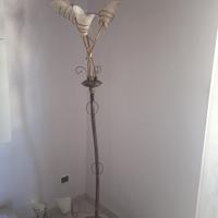 lampadario+2 lumi+piantana 