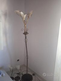 lampadario+2 lumi+piantana 