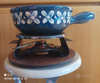 Kit Fonduta Formaggio Originale - Terracotta smalt