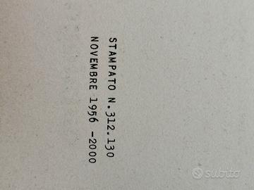 manuale Fiat 1100 1956