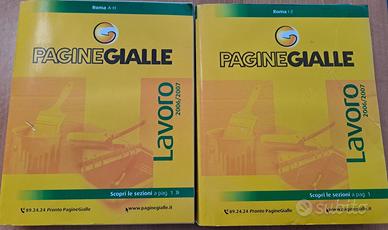 pagine bianche e gialle