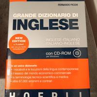 Dizionario inglese Picchi Hoepli con cd rom