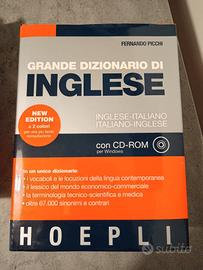 Dizionario inglese Picchi Hoepli con cd rom