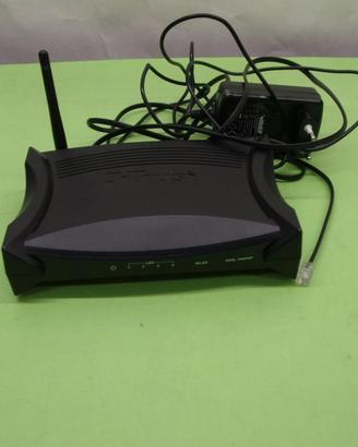 Modem router ADSL2/2+ Trust, Ethernet e wifi, usat