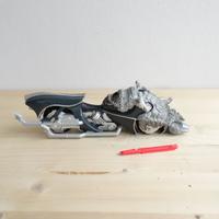 Moto giocattolo anni 90 leva freccia