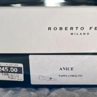 Mocassino nappa cobalto Roberto Festa