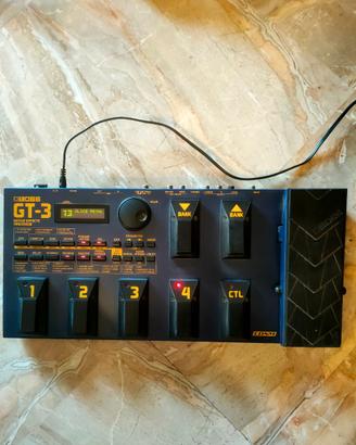 Pedaliera per chitarra Boss GT3