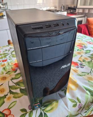pc Asus CM1740+ tastiera +monitor+ mouse+ cavi