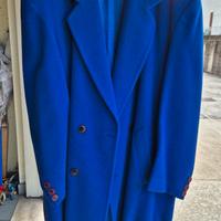 Cappotto uomo in lana e cashmere doppiopetto lungo