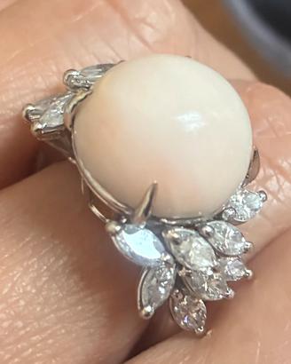 Anello oro e diamanti