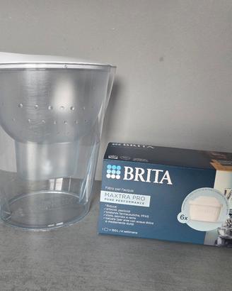 Caraffa Brita 3,5 lt + 6 filtri